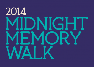 Midnight Memory Walk 2014 logo